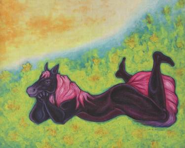 Print of Expressionism Fantasy Paintings by Shivayogi Mogali