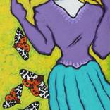 A GIRL AND TIGER MOTHS 1 by Shivayogi Mogali