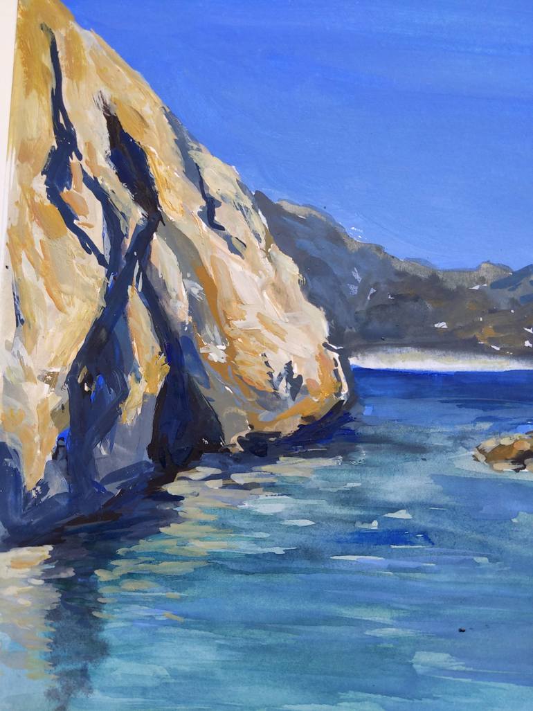 Original Contemporary Landscape Painting by Anna Brazhnikova