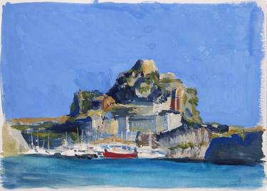 Old Fortress of Corfu island thumb