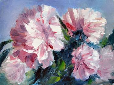 Print of Floral Paintings by Anna Brazhnikova