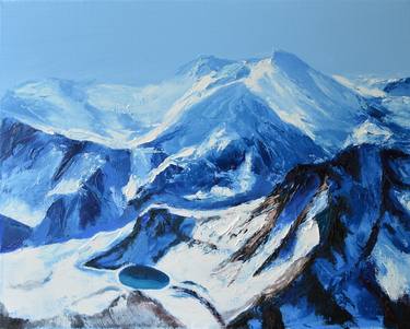 Mountain Landscape | Ukrainian artist | Original Oil Painting thumb
