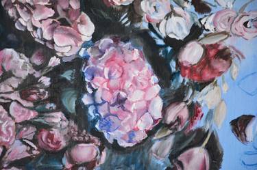 Hydrangea Flower | Ukrainian artist | Original Oil Painting thumb