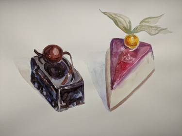 Print of Food Paintings by Anna Brazhnikova