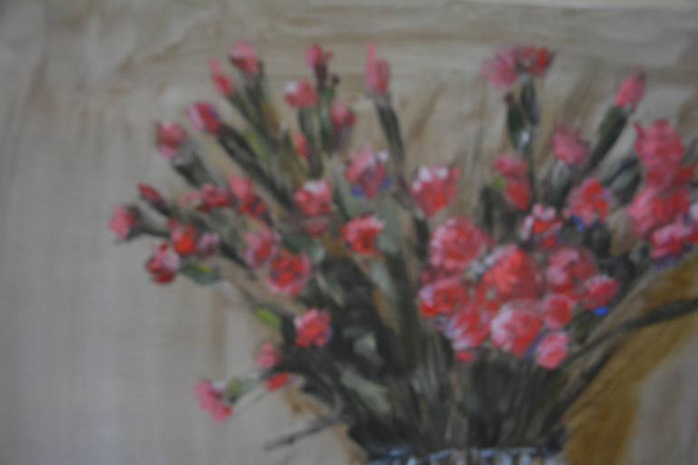 Original Impressionism Floral Painting by Anna Brazhnikova