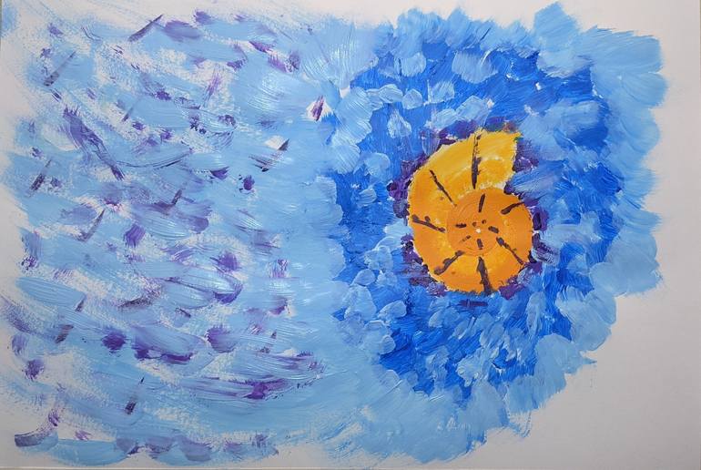 Print of Abstract Expressionism Abstract Paintings by Anna Brazhnikova