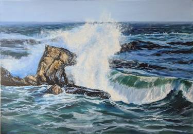 Original Seascape Paintings by Anna Brazhnikova