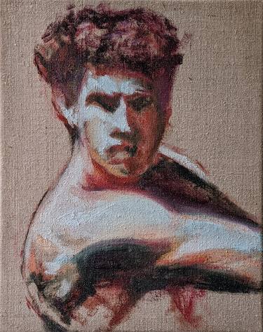 Print of Figurative Men Paintings by Anna Brazhnikova