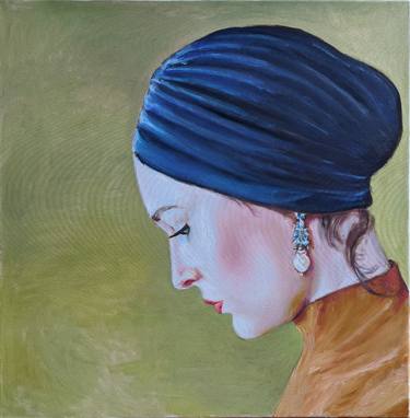 Original Figurative Women Paintings by Anna Brazhnikova