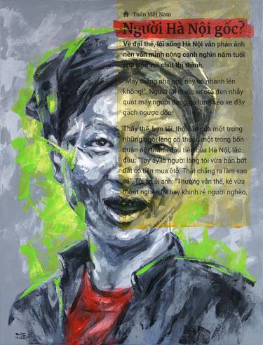 Print of Portrait Paintings by Mai Huy Dung