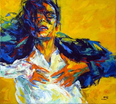 Print of Expressionism Celebrity Paintings by Mai Huy Dung