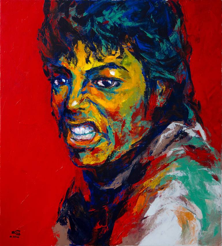 Mai Huy Dung là một trong những họa sĩ nổi tiếng được yêu thích nhất với những bức tranh màu nước đầy màu sắc, tìm kiếm cảm hứng từ cuộc sống đời thường và những chủ đề tâm linh. Bức tranh MJ 09 - một tác phẩm nhiều màu sắc, đầy phấn khích sẽ khiến bạn cảm thấy như lạc vào một thế giới vui tươi của sắc màu.