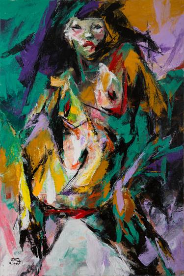 Print of Nude Paintings by Mai Huy Dung