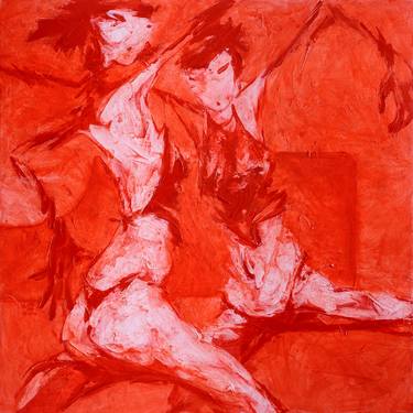 Original Expressionism Nude Paintings by Mai Huy Dung