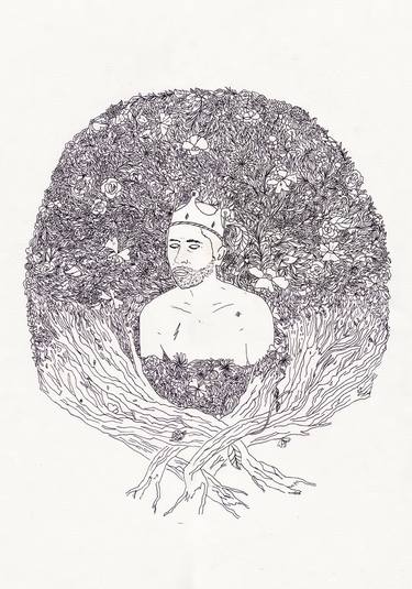 Print of Portrait Drawings by Duglas Manuel