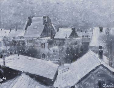 Original Impressionism Cities Drawings by Tetiana Gubina