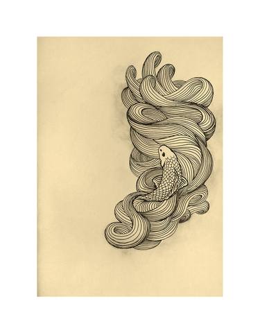 Print of Abstract Patterns Drawings by Richard Ralya