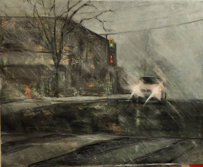 Print of Contemporary Car Paintings by Sonia Langer