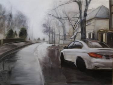 Print of Fine Art Car Paintings by Sonia Langer