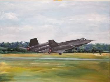 Print of Aeroplane Paintings by Sonia Langer