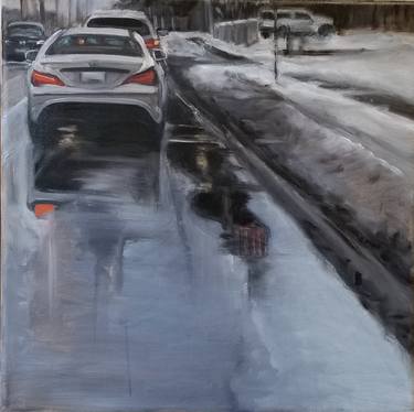 Original Fine Art Car Paintings by Sonia Langer