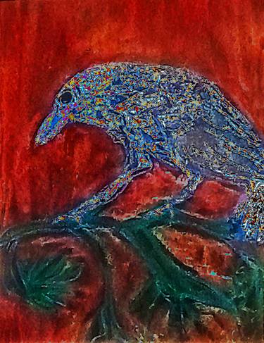 Print of Conceptual Animal Mixed Media by John Franklin White