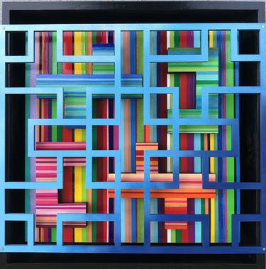 Original Fine Art Abstract Paintings by Stanley Bermudez