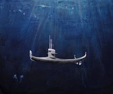Original Boat Paintings by Gunter Pusch