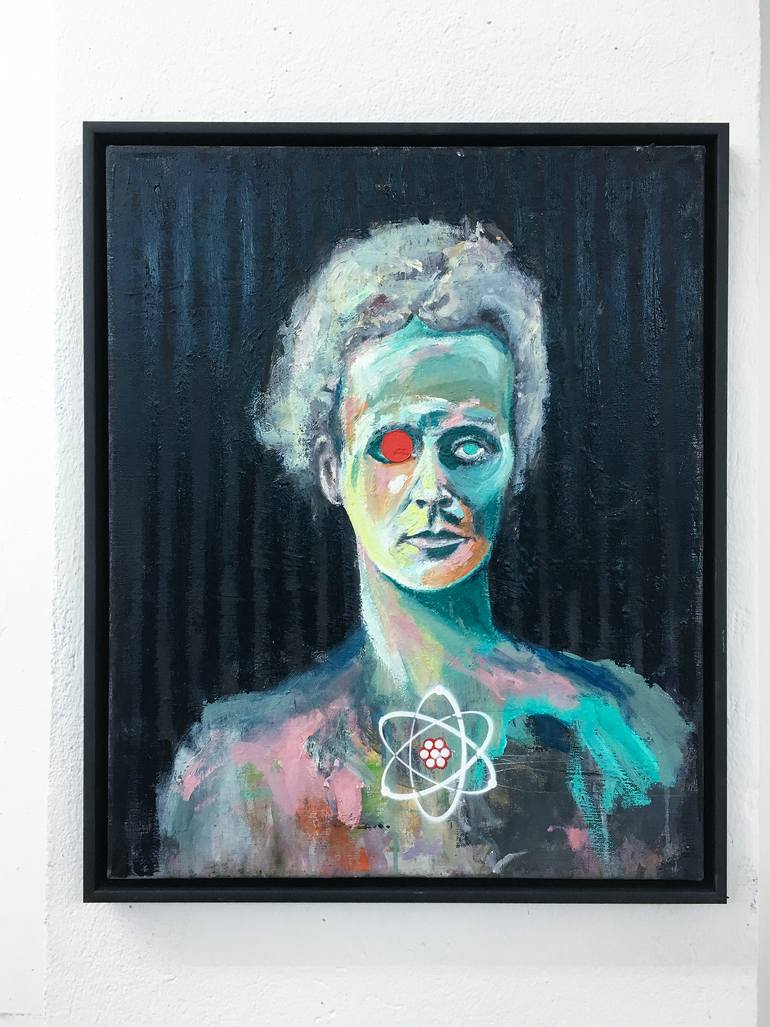 Original Figurative People Painting by Gunter Pusch