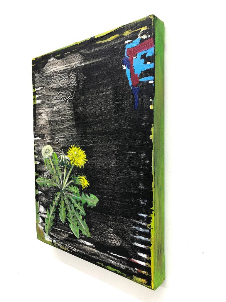 Original Figurative Floral Painting by Gunter Pusch