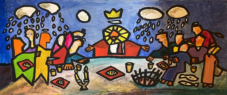Original Contemporary Love Paintings by Ashraf Nassif