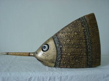 Original Fish Sculpture by Bogdan Lachowicz