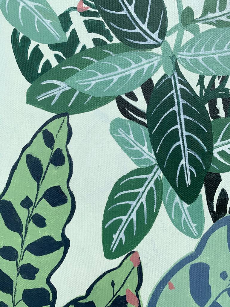 Original Documentary Garden Painting by Vicky Wills