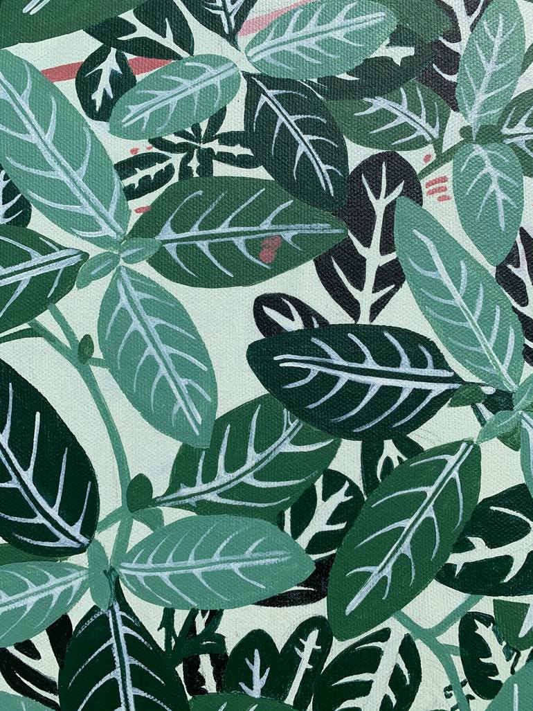 Original Documentary Garden Painting by Vicky Wills