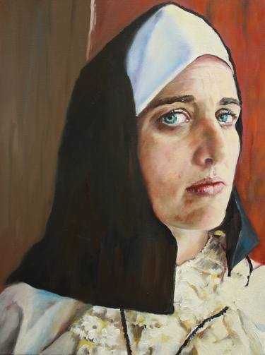 Print of Figurative Portrait Paintings by Danielle ter Hofstede