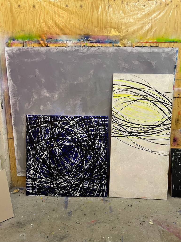 Original Contemporary Abstract Painting by Jelena Antic