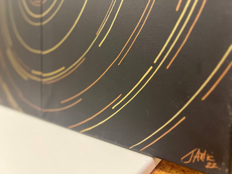 Original Minimalism Abstract Painting by Jelena Antic