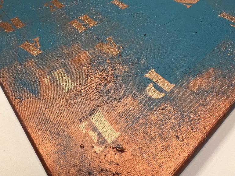 Original Conceptual Abstract Painting by Jelena Antic