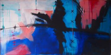 Original Abstract Expressionism Abstract Paintings by Jelena Antic