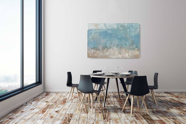 Original Minimalism Abstract Painting by Jelena Antic