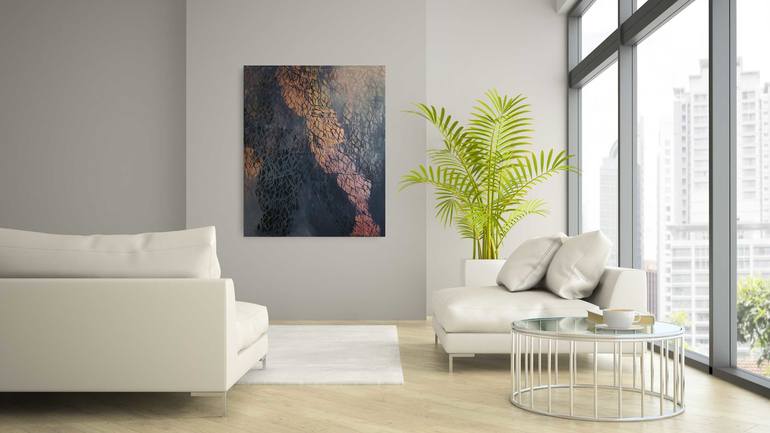 Original Abstract Expressionism Abstract Painting by Jelena Antic