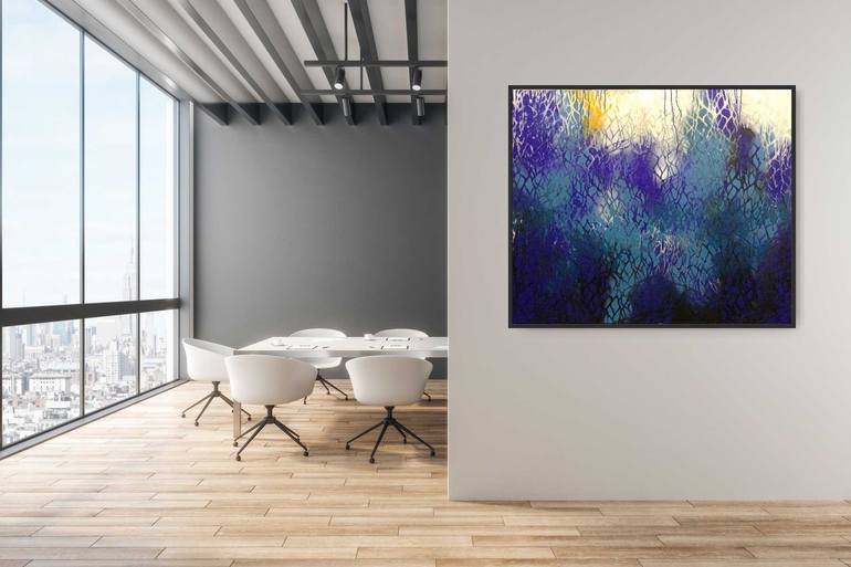 Original Abstract Expressionism Abstract Painting by Jelena Antic