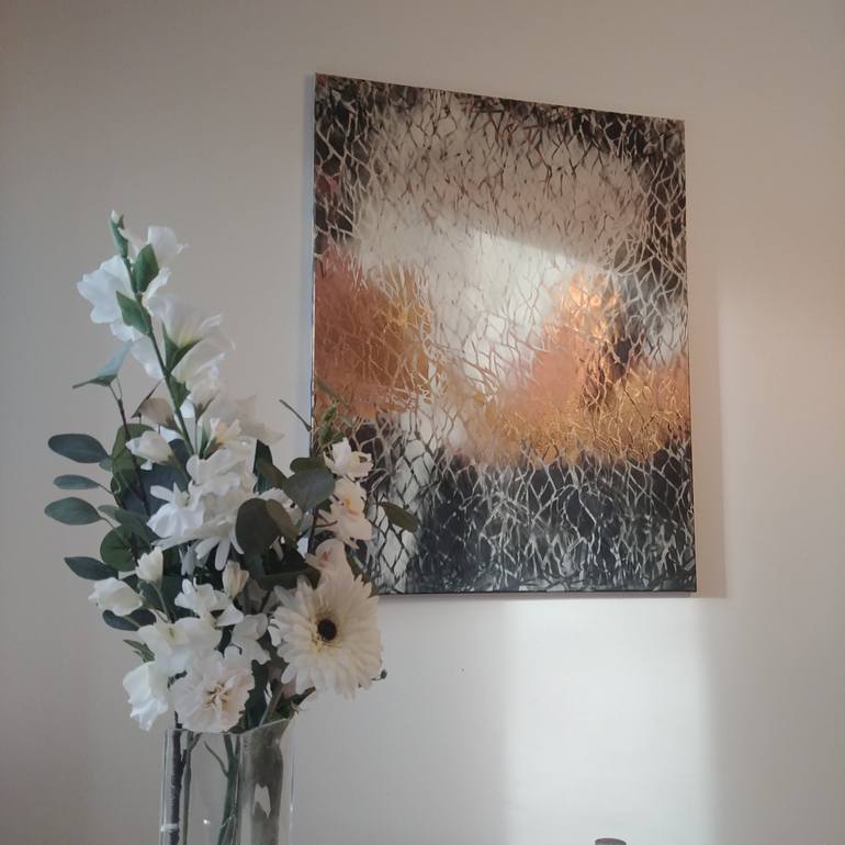 Original Abstract Expressionism Abstract Painting by Jelena Antic