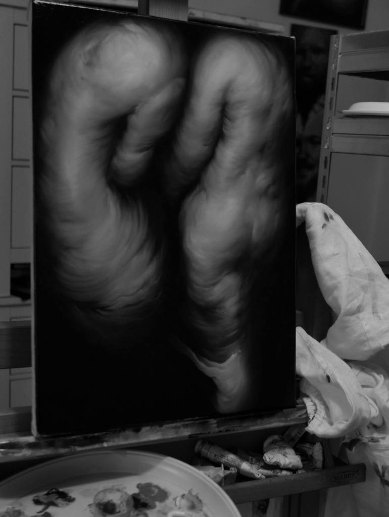 Original Figurative Body Painting by Edgar Balogh