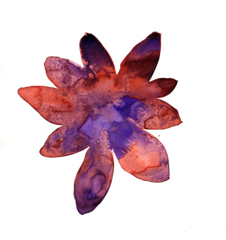 Print of Contemporary Floral Paintings by Elisabetta Yoni