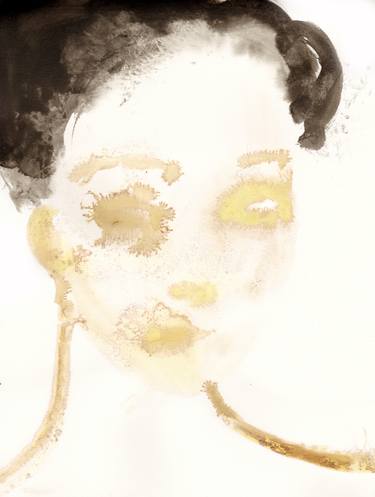 Original Expressionism Portrait Drawings by Elisabetta Yoni