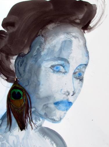 Original Figurative Portrait Paintings by Elisabetta Yoni