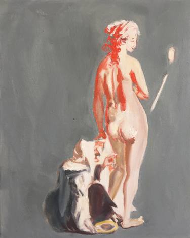 Print of Figurative Erotic Paintings by Bettina Semmer