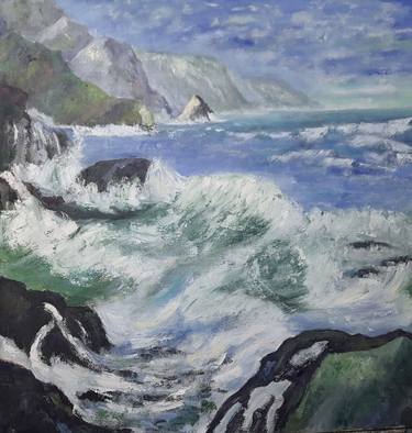 Original Fine Art Seascape Paintings by Linda Graves
