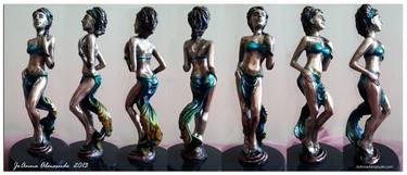 Original Figurative Women Sculpture by JoAnna Pettit-Almasude